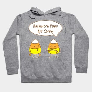 Funny Halloween Candy Corn Pun Comic Art Hoodie